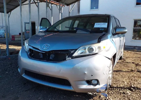 2013 Toyota Sienna Limited 7 Passenger from USA, damaged, VIN 5TDDK3DC7DS054979